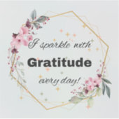 優雅に輝く シール (正面)