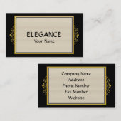 優雅の名刺 名刺 (正面/裏面)