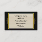 優雅の名刺 名刺 (裏面)