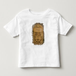 優雅の喜びを描写するレリーフ、浮き彫りのPyx トドラーTシャツ