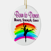 優雅バレリーナデザイン セラミックオーナメント (右)