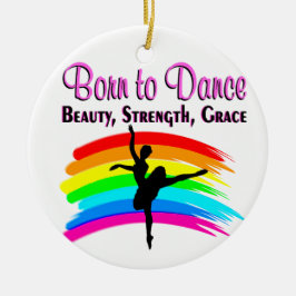 優雅バレリーナデザイン セラミックオーナメント
