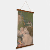 優雅ビクトリアンさ:乳児の世界 吊り下げ型タペストリー (傾斜あり)