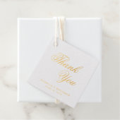 優雅伝統的フォーマルな結婚式 フェイバータグ (箱)