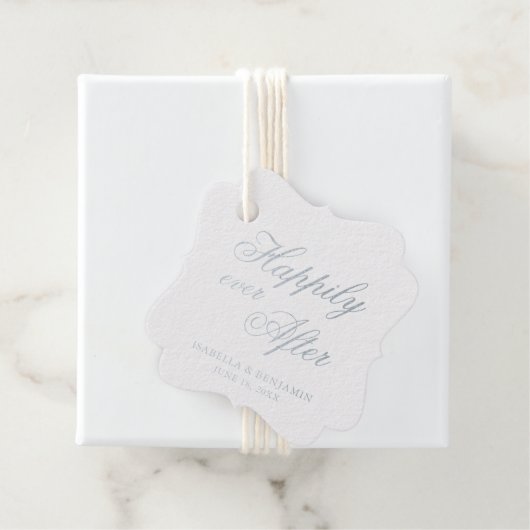 優雅伝統的フォーマルな結婚式 フェイバータグ (箱)