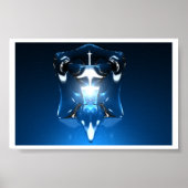 優雅無地のさ ポスター (正面)