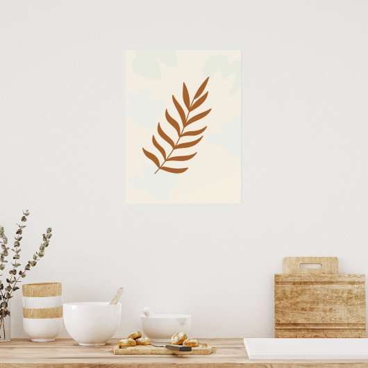 優雅自然さ ポスター (キッチン)