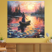 優雅芸術的さ キャンバスプリント (インサイチュ (リビング))