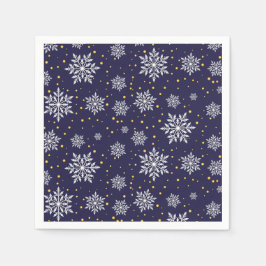 優雅霜の降りたさ スタンダードカクテルナプキン
