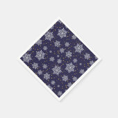 優雅霜の降りたさ スタンダードカクテルナプキン (角)