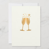 優雅 笑い 歓声 涙 引退 招待状 (裏面)