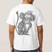 儲猿のTシャツ Tシャツ (裏面)