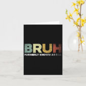 元々はパパとして知られていたブラフ ダダディ ファーザー ファーザー カード (黄色い花)