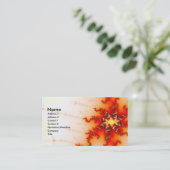 元に戻すフラクタル 名刺 (スタンド正面)