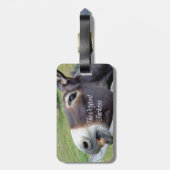 元のろばのおもしろいなろばのラバの家畜 ラゲッジタグ (裏面縦)