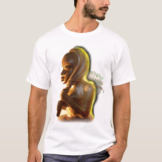 元のアフリカの女王 Tシャツ (正面)