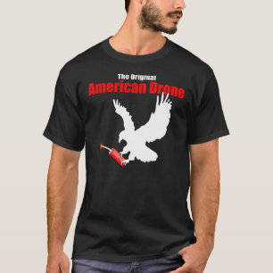 元のアメリカの無人機 Tシャツ