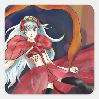 元のアートワーク – メロディー スクエアシール