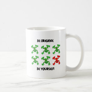 元のカエルがあって下さい コーヒーマグカップ
