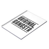 元のギャング ノートブック (左側)