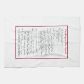 元のケンタッキーのバターケーキの台所タオル キッチンタオル (横)