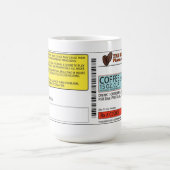 元のコーヒー規定のマグ-15 oz. コーヒーマグカップ (中央)
