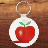 元のスケッチリンゴ キーホルダー (正面)