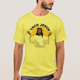 元のタコスイエス・キリスト Tシャツ
