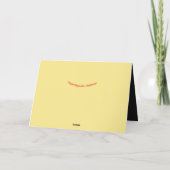 元のデジタル芸術のバースデー・カード カード (裏面)