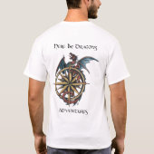 元のフルカラーのロゴ Tシャツ (裏面)