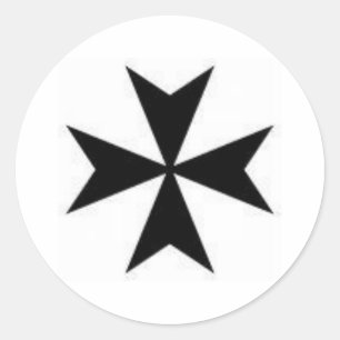 元のマルタ十字 ラウンドシール