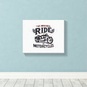 元のライドバイク キャンバスプリント (インサイチュ (ウッドフロア))