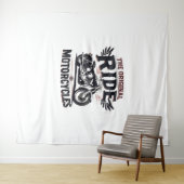 元のライドバイク タペストリー (インサイチュ(横))