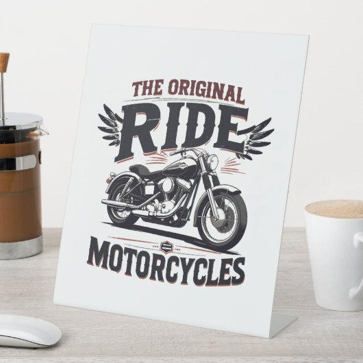 元のライドバイク 台座サイン (インサイチュ)