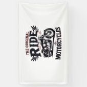 元のライドバイク 横断幕 (縦)