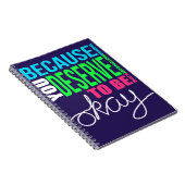 元のロゴのノート ノートブック (右側)