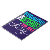 元のロゴのノート ノートブック (左側)