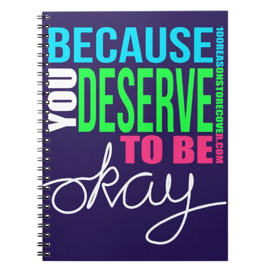 元のロゴのノート ノートブック (正面)