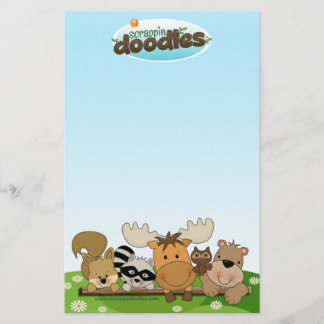 元のロゴの文房具 便箋