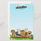 元のロゴの文房具 便箋 (正面/裏面)