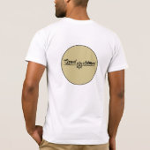元のロゴの背部 Tシャツ (裏面)