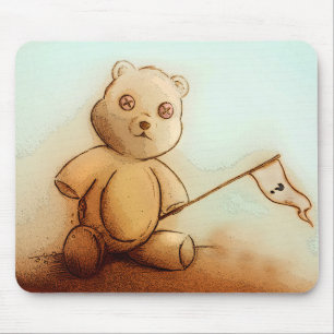 元のヴィンテージの芸術のmousepad -テディ マウスパッド