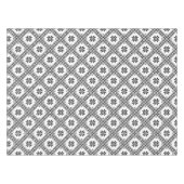 元の交差ステッチのデザインの継ぎ目が無いパターン テーブルクロス (正面(横))