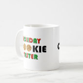 元の休日のクッキーのテスターのマグ コーヒーマグカップ (正面左)