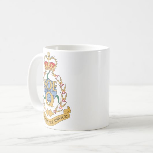 元の公式の洗濯のマグ コーヒーマグカップ (正面左)