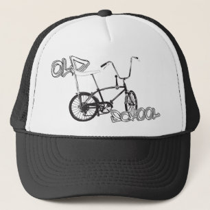 元の古い学校のバイクおよび落書き キャップ