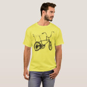 元の古い学校のバイク Tシャツ (正面フル)