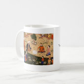 元の団長(イラン)のマグ コーヒーマグカップ (正面左)