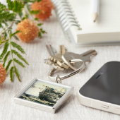 元の大西洋ケーブルを置くHMS Agamemnon キーホルダー (側面)