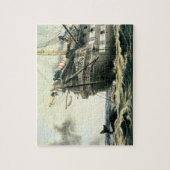 元の大西洋ケーブルを置くHMS Agamemnon ジグソーパズル (縦)